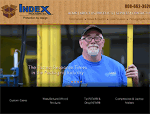 Tablet Screenshot of indexpackaging.com